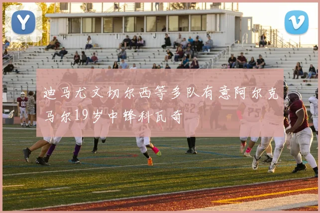 迪马尤文切尔西等多队有意阿尔克马尔19岁中锋科瓦奇
